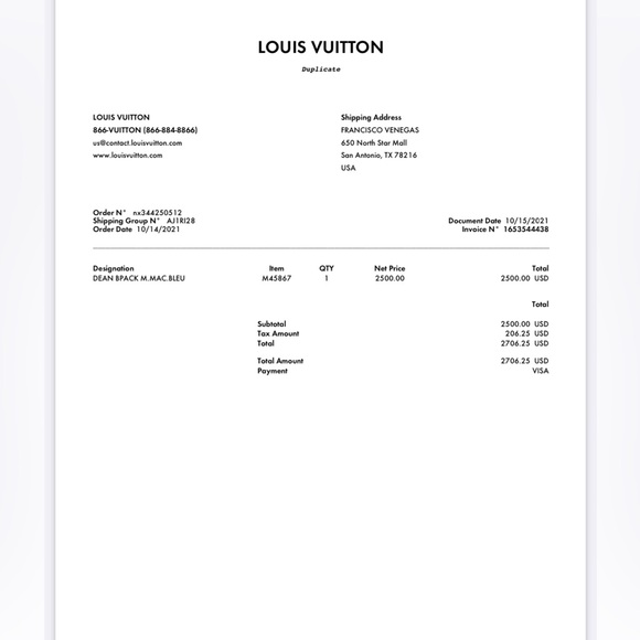 DEAN BPACK M.MAC.BLEU - Picture 5 of 5